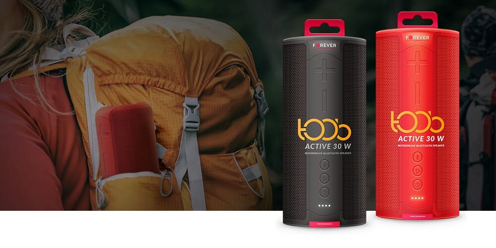 GŁOŚNIK MOBILNY FOREVER TOOB 30 zestaw