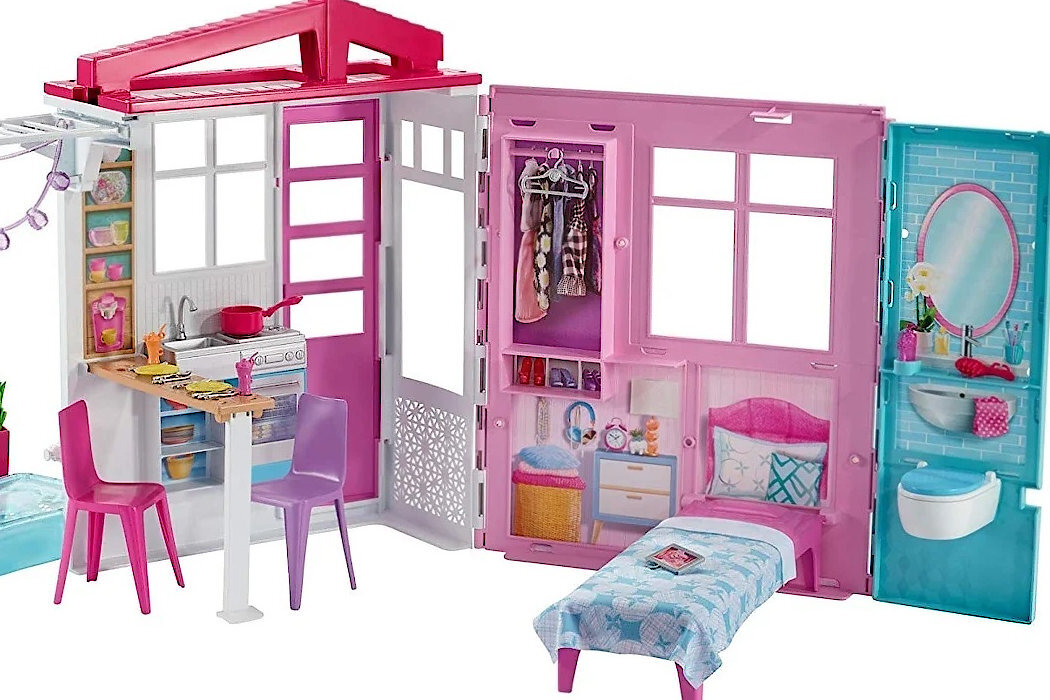 Lalka Barbie Przytulny Domek pomieszczenia