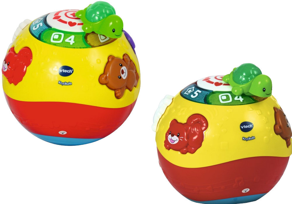 Zabawka interaktywna VTECH Kręcikula zaufanie zabawa śmiech rozwój