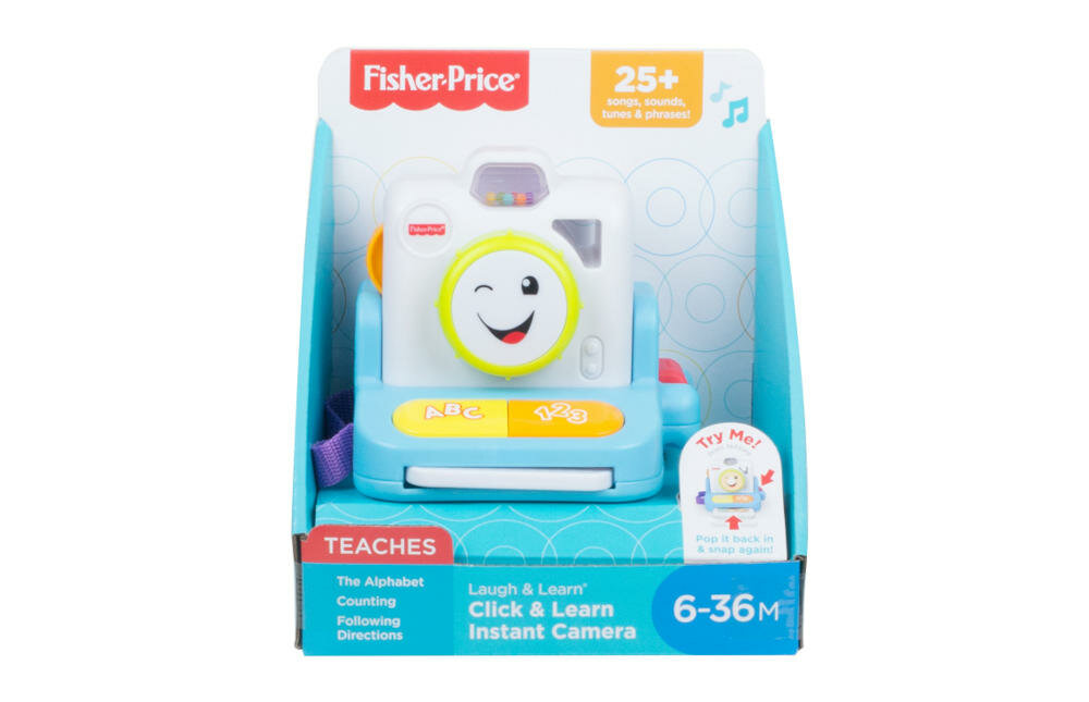 MATTEL-FISHER-PRICE-APARAT-GMX41 opakowanie zabawka instrukcja karta gwarancyjna