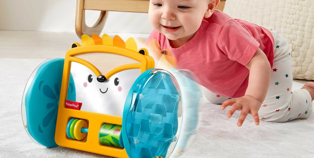 Zabawka FISHER PRICE Jeż Lusterko GJW14 zabawa leżakowanie