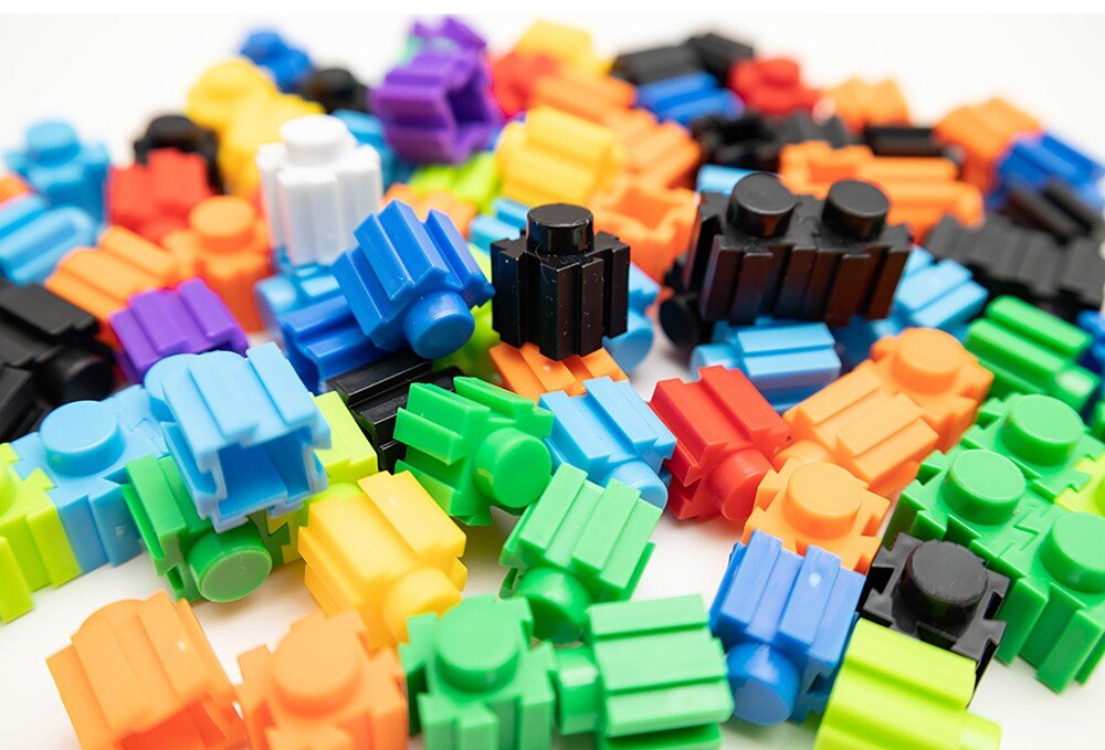 Klocki plastikowe ASKATO Klocki małych geniuszy 112602