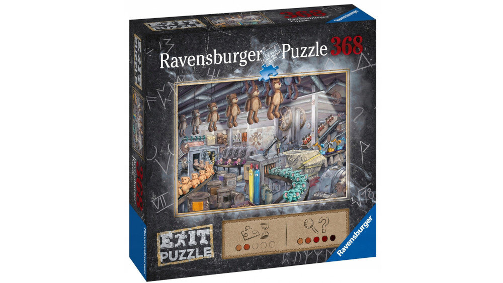 Puzzle RAVENSBURGER Exit Fabryka zabawek - puzzle