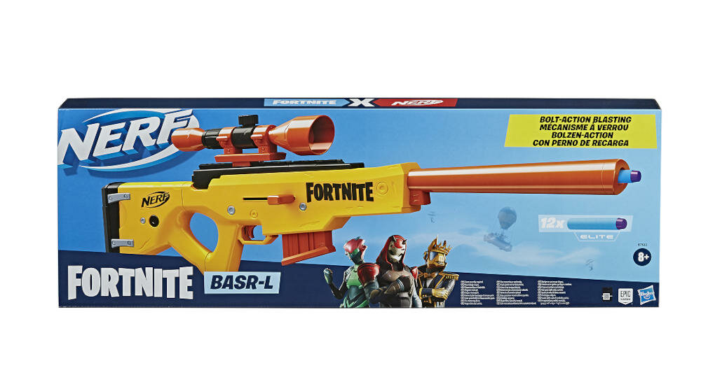 HASBRO-Fortnite-BASR-L opakowanie wyrzutnia strzałki