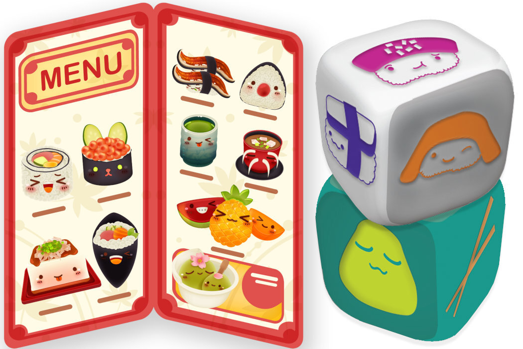 Gra planszowa REBEL Sushi Roll 116193 prostota