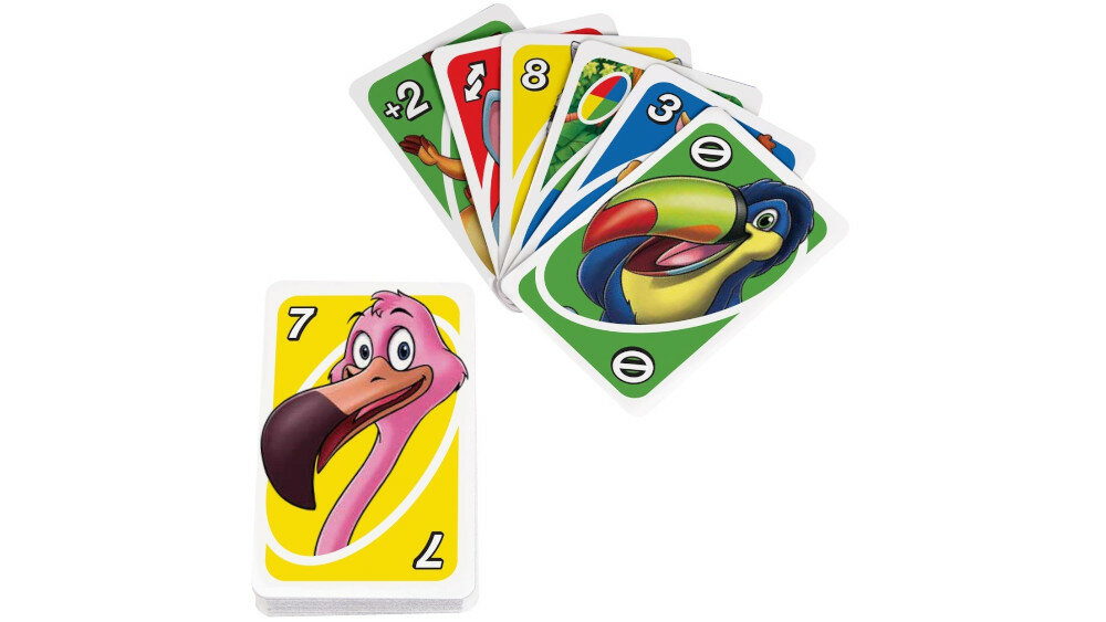 Gra karciana MATTEL Uno Junior - poziom trudności