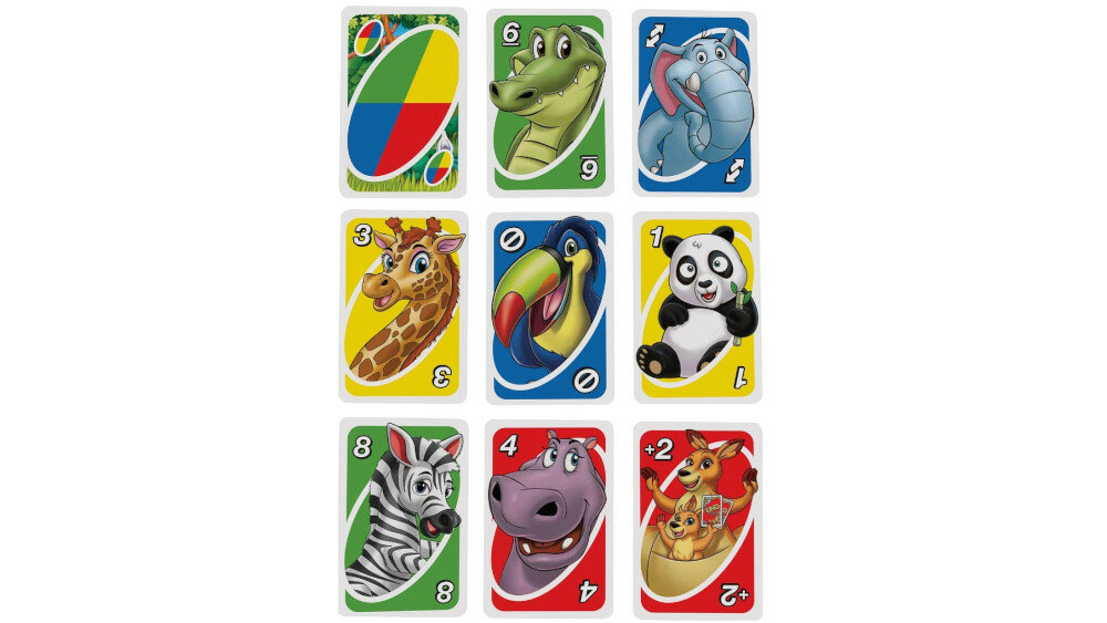 Gra karciana MATTEL Uno Junior - grafika
