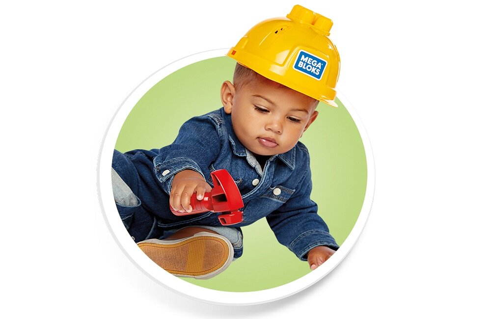 KLOCKI MEGA BLOKS ZESTAW MAŁY MAJSTERKOWICZ GNT91 Gwarancja udanej zabawy od najmłodszych lat Wielogodzinna rozrywka dla najmłodszych