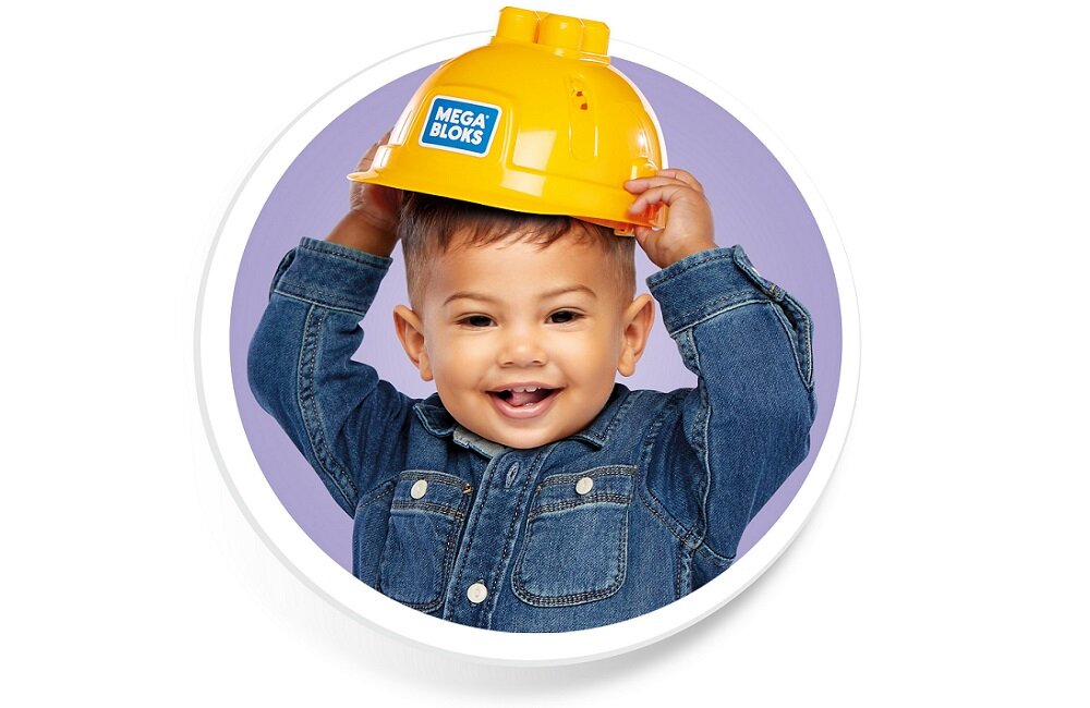 KLOCKI MEGA BLOKS ZESTAW MAŁY MAJSTERKOWICZ GNT91 Dla dzieci od drugiego roku życia