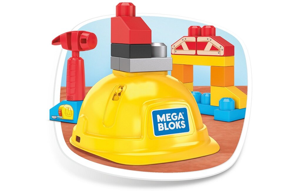 KLOCKI MEGA BLOKS ZESTAW MAŁY MAJSTERKOWICZ GNT91 Nauka dzięki zabawie