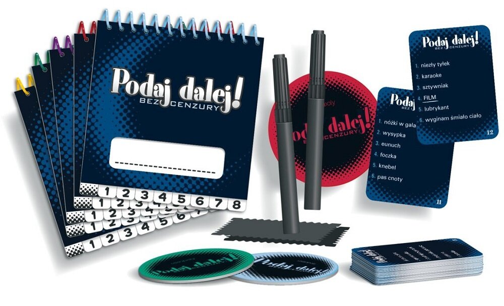 Gra karciana REBEL Podaj Dalej Bez cenzury 113743