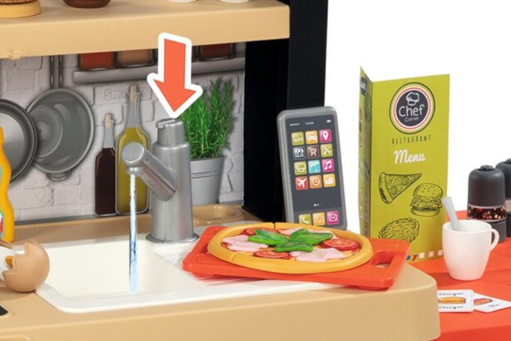 Zabawka restauracja SMOBY Szefa kuchni 7600312303 zabawa pomoc nauka kreatywność dźwięki akcesoria