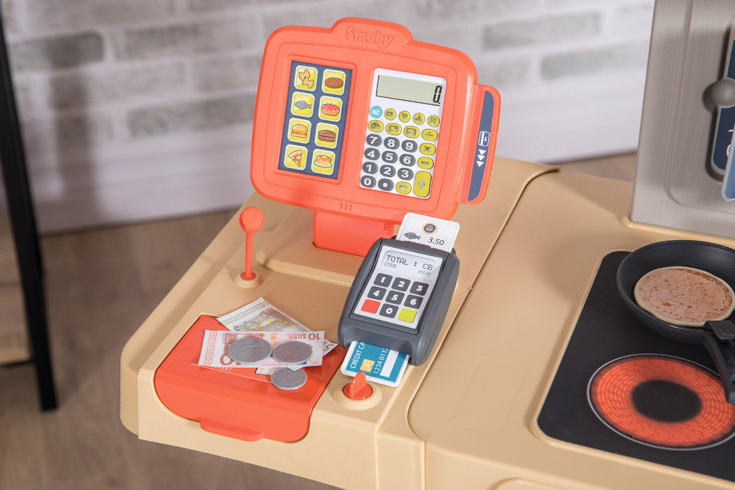 Zabawka restauracja SMOBY Szefa kuchni 7600312303 zabawa pomoc nauka kreatywność dźwięki akcesoria