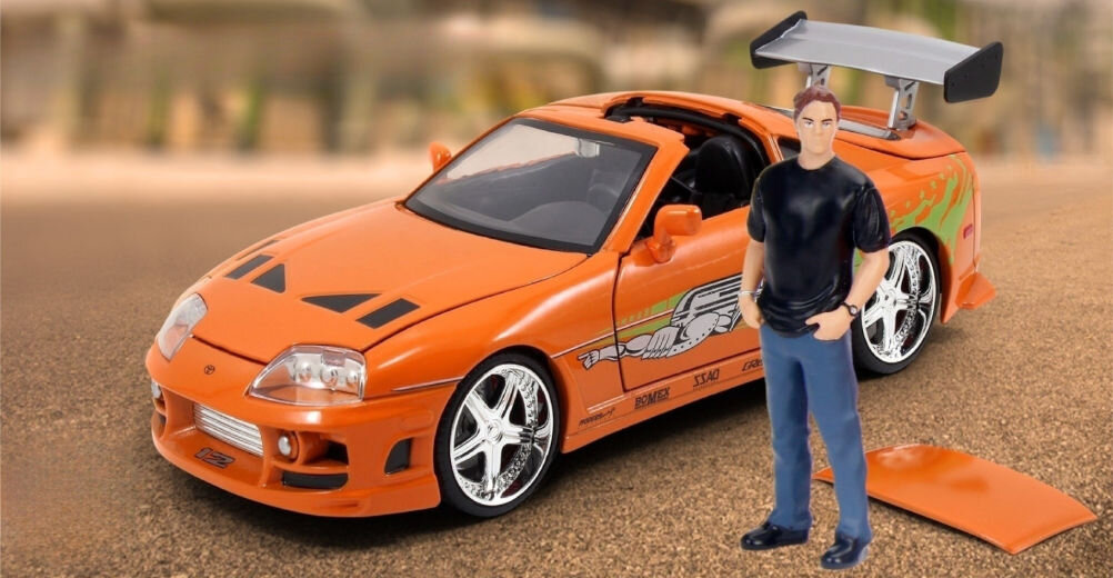 Samochód JADA TOYS Szybcy i wściekli 1995 Toyota Supra 253203005