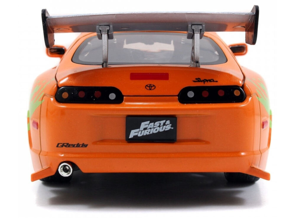 Samochód JADA TOYS Szybcy i wściekli 1995 Toyota Supra 253203005 Odpowiednie dla dzieci od 8. roku życia