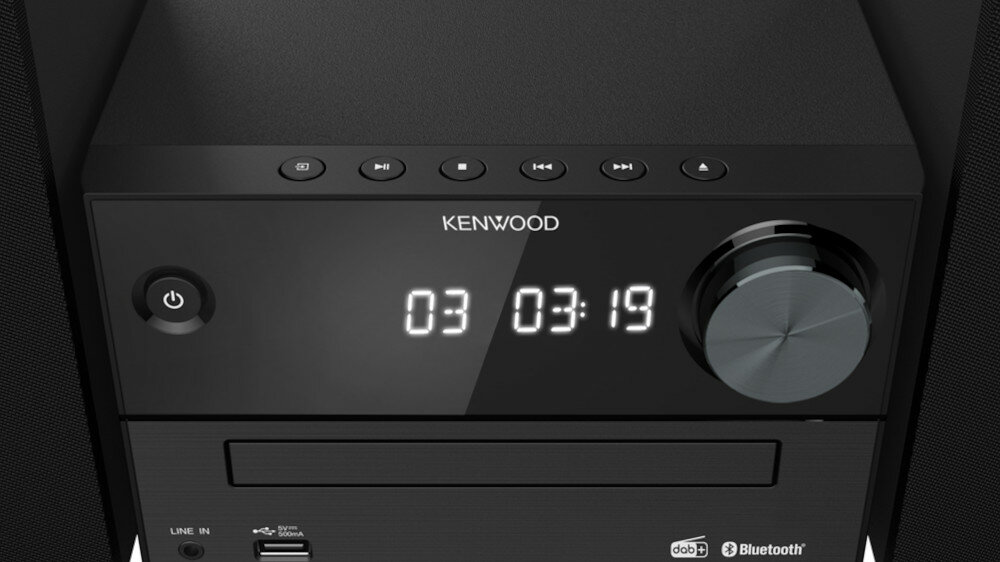 Wieża KENWOOD M-420DAB  - źródła dźwięku