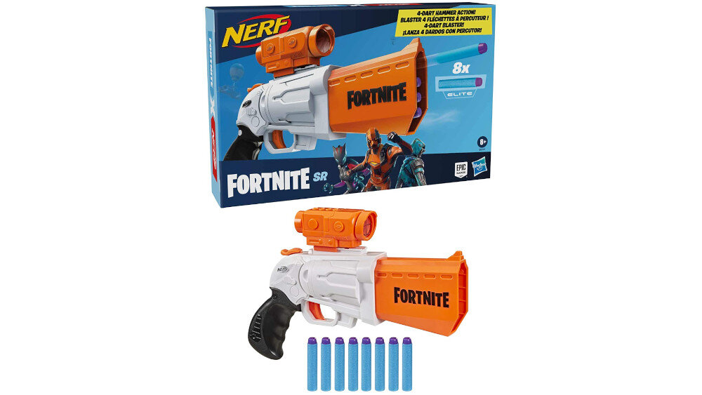 Wyrzutnia Nerf Fortnite SR  - strzałki