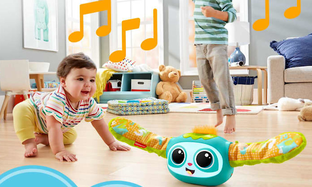 Zabawka FISHER PRICE Interaktywny Turlaczek Rovee GRW59