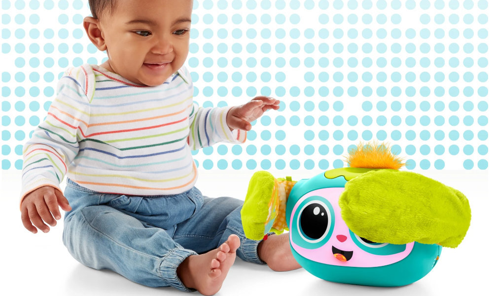 Zabawka FISHER PRICE Interaktywny Turlaczek Rovee GRW59