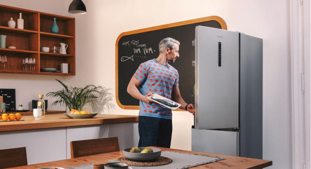 LODÓWKA GORENJE NRK6192AXL4 system AdaptTech stała temperatura monitorowanie czujniki