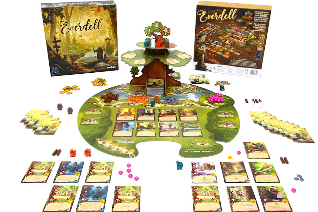 Gra planszowa REBEL Everdel Zasady
