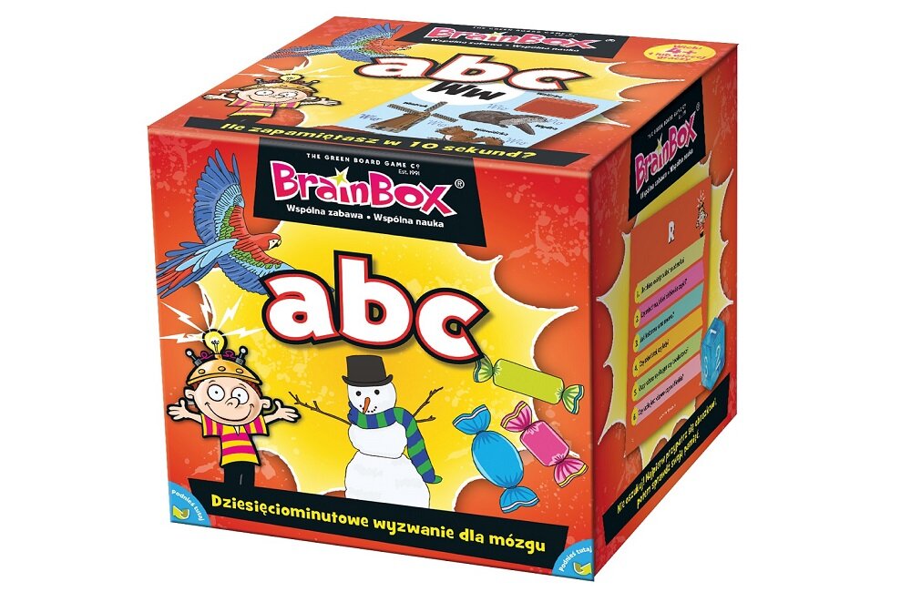 Gra edukacyjna REBEL BrainBox ABC 116121 Wygodne pudełeczko