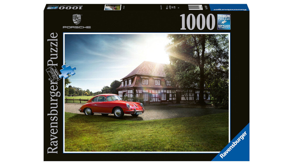 Puzzle RAVENSBURGER Klasyczne Porsche 356 - puzzle