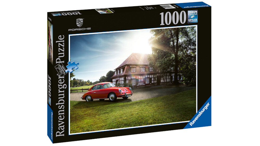 Puzzle RAVENSBURGER Klasyczne Porsche 356 - puzzle