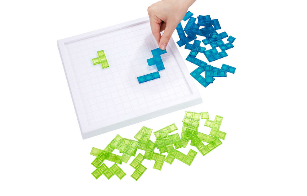 MATTEL-Blokus-Junior-GKF59 nauka zabawa gra ćwiczenie umysł minigry umiejętności polska wersja językowa