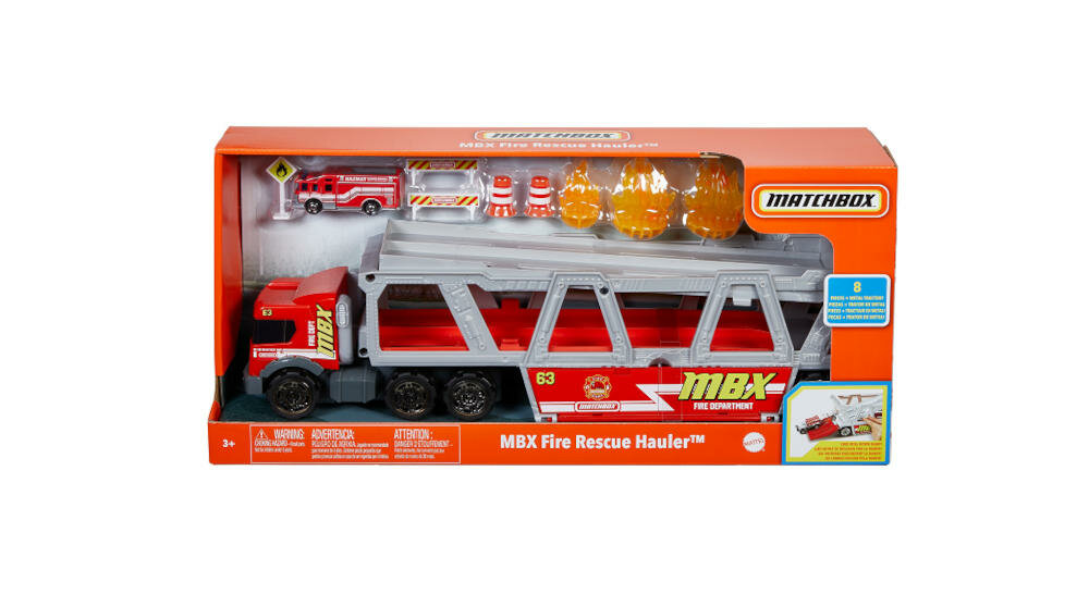 MATTEL-MATCHBOX-WOZ-GWM23 opakowanie wóz akcesoria instrukcja karta gwarancyjna