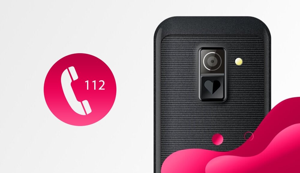 Telefon MAXCOM Comfort MM735 Czarny + opaska SOS telefon podstawka ładowarka wygoda bezpieczeństwo wygoda przyciski latarka kontrast
