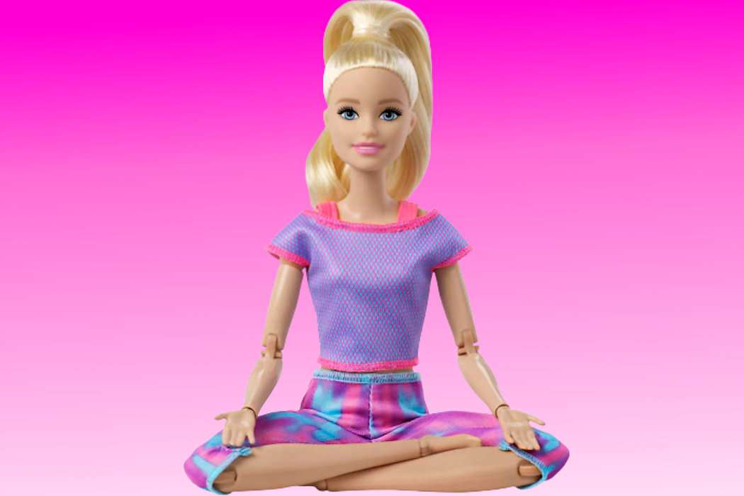 Barbie MATTEL Made to Move GXF04 twarz
