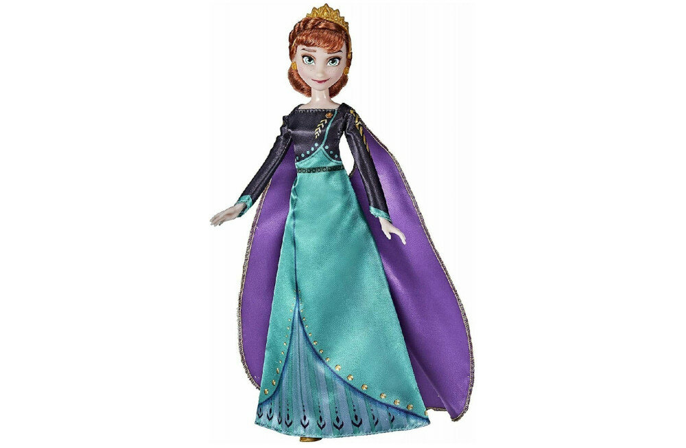 LALKA HASBRO KRAINA LODU 2 KRÓLEWSKA ŚPIEWAJĄCA LALKA ANNA E8881 przycisk piosenka śpiew Kraina Lodu suknia