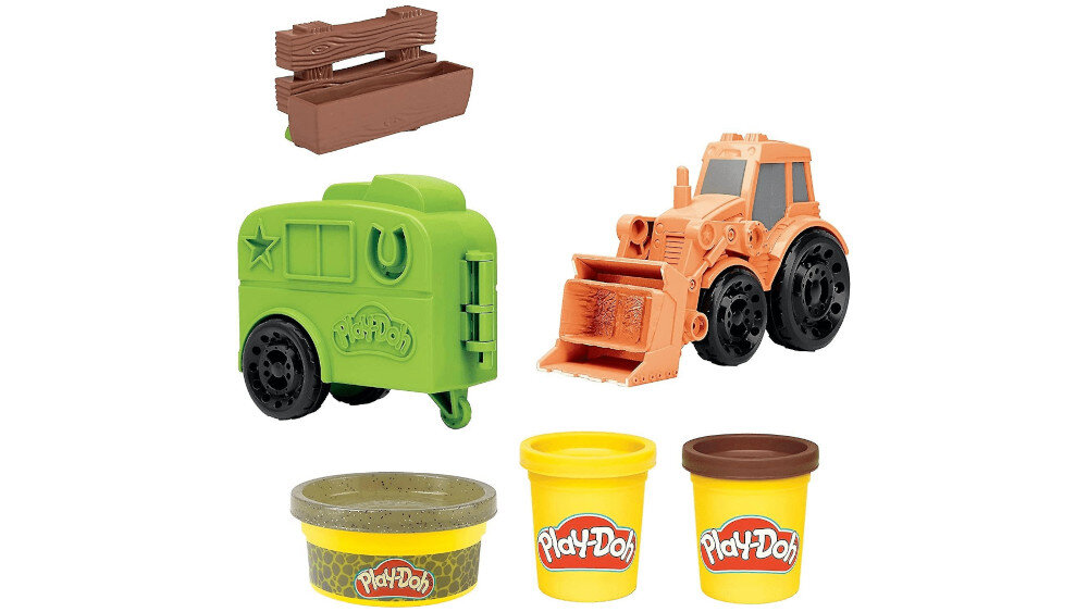 Ciastolina HASBRO PLAY-DOH Traktor - funkcje