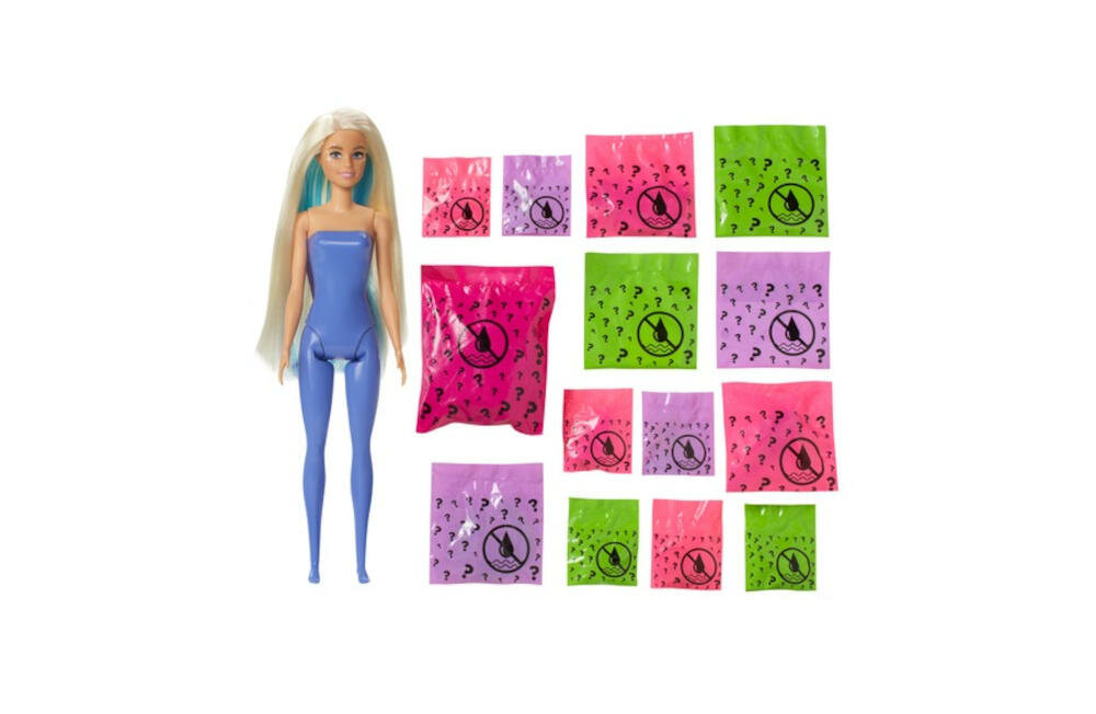 MATTEL-BARBIE-REVEAL-FANTAZJA-GXV94 kolorowe saszetki akcesoria zabawa