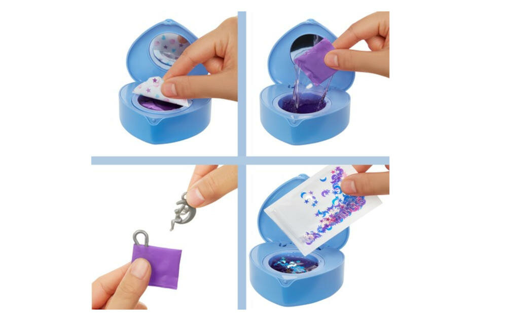 MATTEL-BARBIE-REVEAL-FANTAZJA-GXV94 wygląd barbie zmiana kolor ozdobne brokatowe elementy