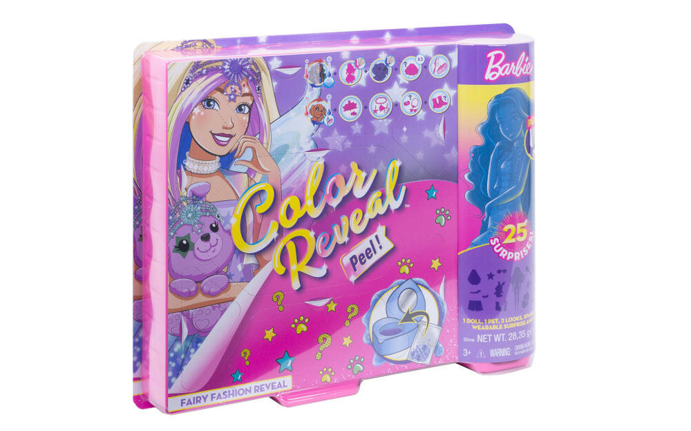 MATTEL-BARBIE-REVEAL-FANTAZJA-GXV94 lalka akcesoria opakowanie instrukcja karta gwarancyjna