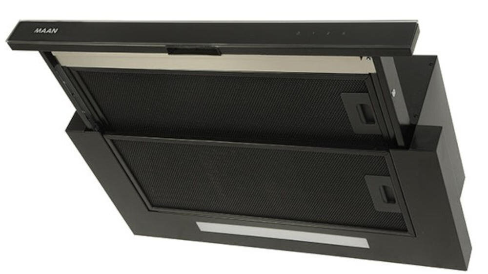 MAAN Corona 2 Touch 60MAAN Corona 2 G 60 okap teleskopowy regulacja prędkość skokowa gotowanie pochłanianie opary zapachy wysuwany