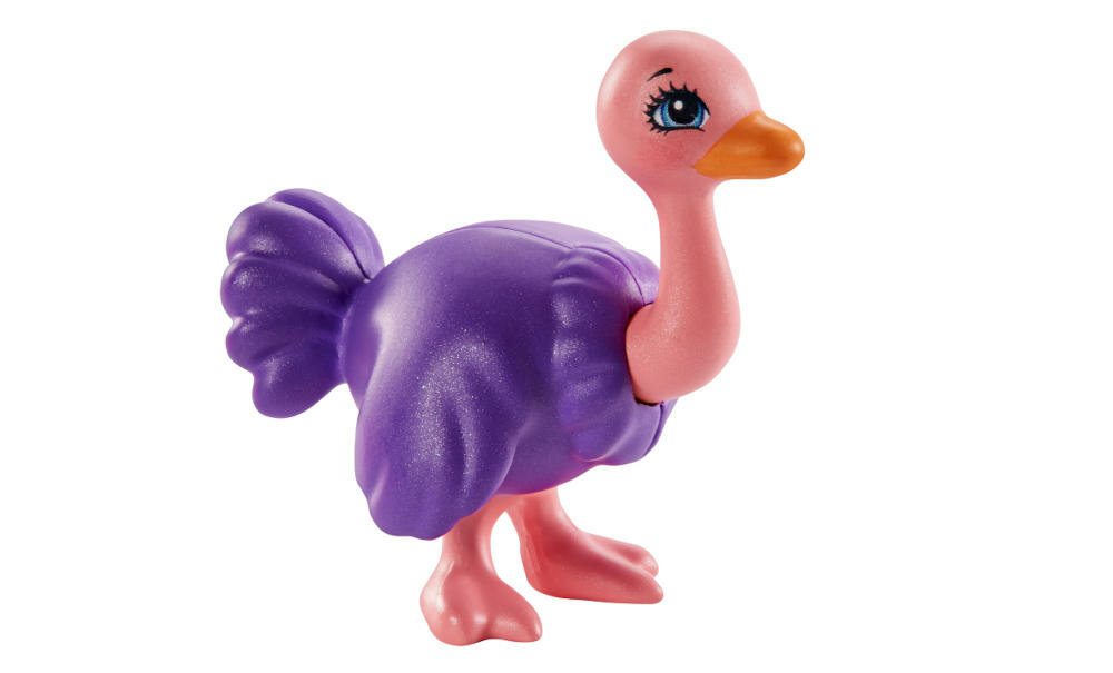 MATTEL-ENCHANTIMALS-RODZINA-OFELIA przyjaciele ofelia rodzinka strusie tworzywo sztuczne mleko butelka magiczna zabawa opieka