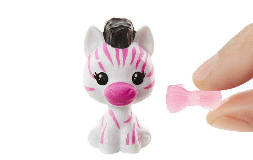 MATTEL-BARBIE-MINIZWIERZATKO-GTT11 kolekcja lalka wygląd tajemnica zabawa opakowanie niespodzianka