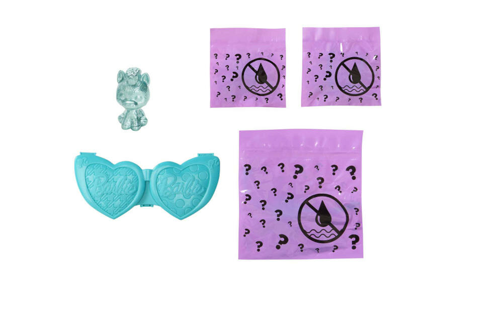 MATTEL-BARBIE-MINIZWIERZATKO-GTT11 niespodzianki magiczne saszetki zabawa schowek