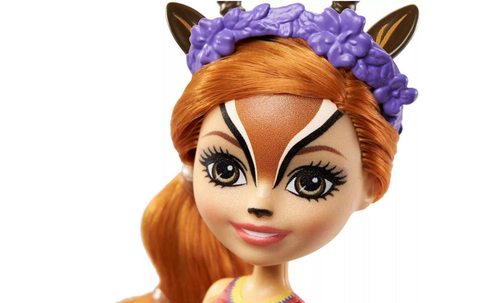 MATTEL-ENCHANTIMALS-GAZELA-GTM26 znak gabriela opaska rogi uszka księżniczka przyjaciółka gazela