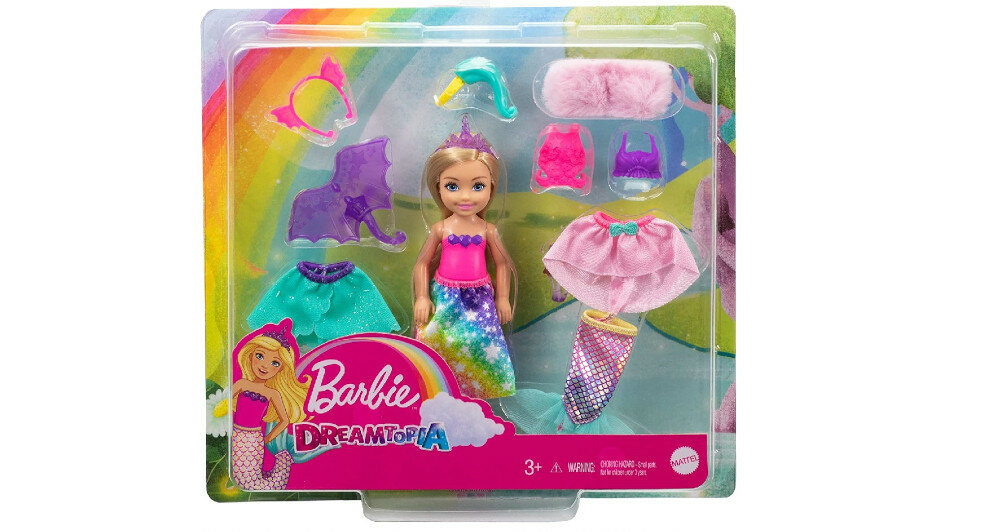 Lalka Barbie Chelsea Dreamtopia GTF40 zestaw