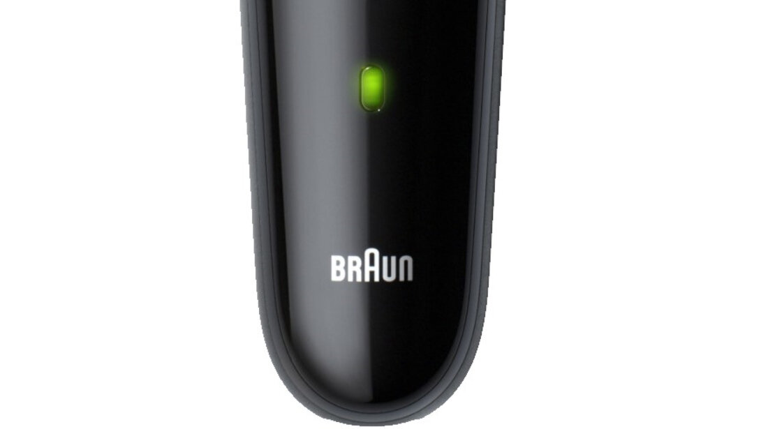 Trymer BRAUN MGK S5 czas pracy okolo 100 minut bateria litowo jonowa szybkie 5 minutowe ladowanie umozliwia 1 przyciecie uzytkowanie pelne ladowanie 1 godzine