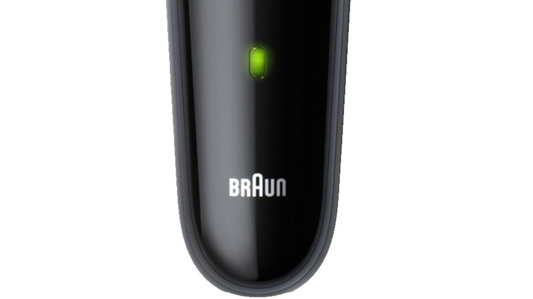 Trymer BRAUN MGK S7 czas pracy okolo 100 minut bateria litowo jonowa szybkie 5 minutowe ladowanie umozliwia 1 przyciecie uzytkowanie pelne ladowanie 1 godzine