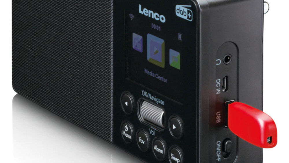 Radio LENCO PIR-510BK - usb