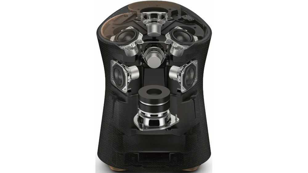 Głośnik mobilny SONY SRS-RA5000 - bas