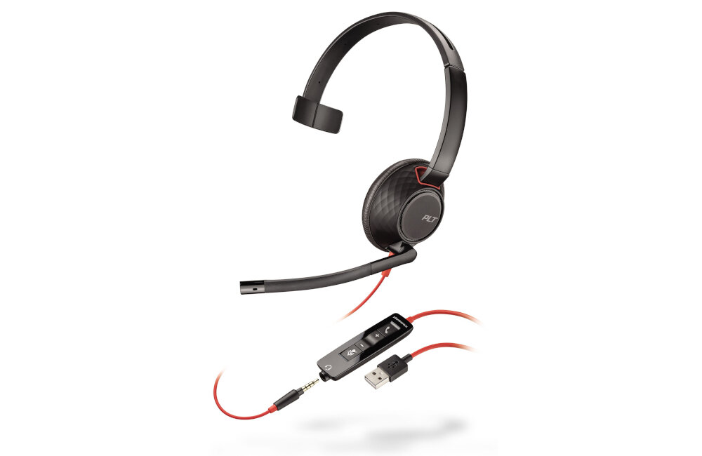 Słuchawki PLANTRONICS Blackwire 207577-01 Czarne waga pasmo przenoszenia dynamika