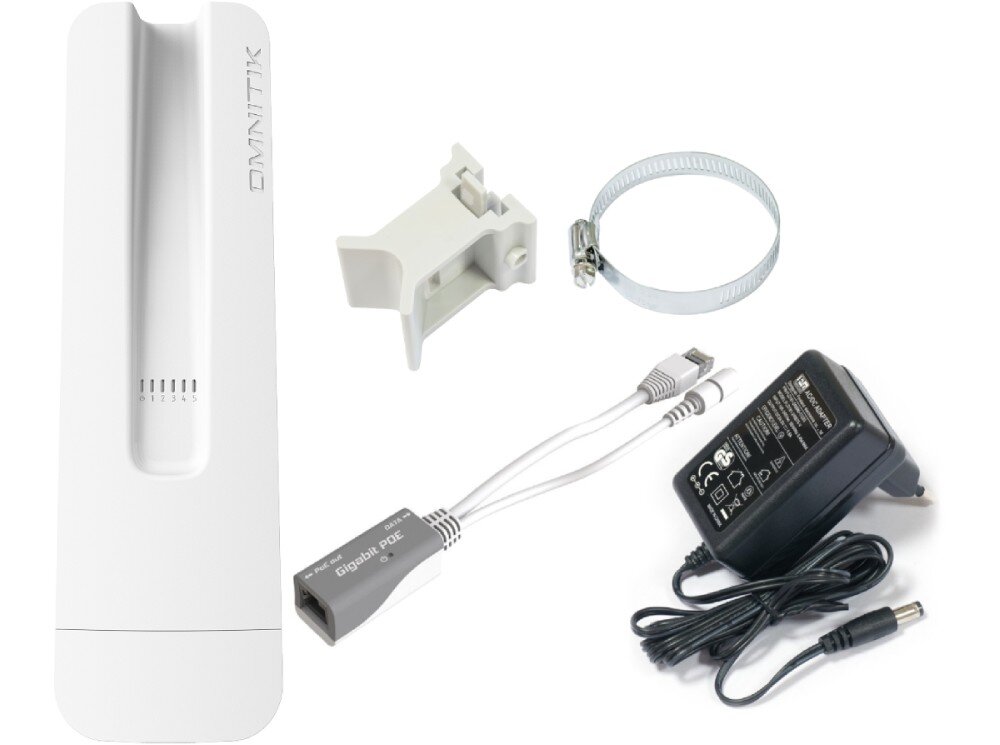 Punkt dostępu MIKROTIK OmniTIK 5 ac opakowanie zestaw