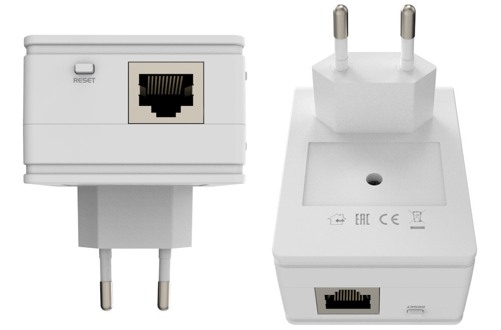 Powerline MIKROTIK PL7411-2ND transmisja z pomoca sieci elektrycznej